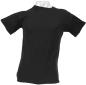 Preview: Herren US T-Shirt Schwarz 100% Baumwolle Army Style Military Shirt Rundhals