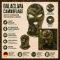 Preview: Balaclava Sturmhaube Tarn Camo Baumwolle Skimaske Gesichtsmaske Outdoor Airsoft