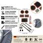 Preview: Fahrrad Flickzeug Set Reifen Reparatur Set Schlauch Werkzeug Kleber Reifenheber
