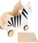 Preview: Small Foot Spielzeugkiste mit Rollen Zebra "Wildlife" Kinder Spielzeug
