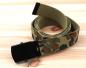 Preview: US Hosengürtel Flecktarn 130cm Baumwolle Militärgürtel Army Gürtel Survival