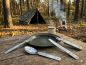 Preview: BW Essbesteck Bundeswehr Feldbesteck 4-teilig Edelstahl schwer Camping Outdoor
