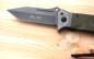 Preview: Taschenmesser DA35 Oliv Klappmesser Micarta Griff Outdoor Camping Messer