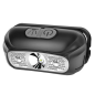 Preview: LED Stirnlampe 400lm Akku USB Kopflampe Kompakt Hell Wandern Angeln Werkstatt
