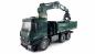 Preview: Amewi Mercedes-Benz Arocs Kranwagen mit Kipper RTR grün RC Spielzeug RC Auto
