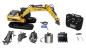 Preview: Amewi G705E Bagger Metall 1:14 RTR gelb RC Spielzeug RC Auto