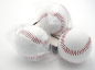 Preview: 3x Baseball Standard Pro 5 oz Set 3 Stück 142g Syntex Wurfball Sport