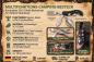 Preview: Camping Besteckteil 3Cr13 Stahl Outdoor Essbesteck Klappbesteck Tasche 4 in 1
