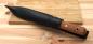 Preview: Bundeswehr Matrosenmesser Holz Griff Glattschliff Messer Lederscheide Outdoor