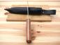 Preview: Bundeswehr Matrosenmesser Holz Griff Glattschliff Messer Lederscheide Outdoor