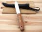Preview: Bundeswehr Matrosenmesser Holz Griff Glattschliff Messer Lederscheide Outdoor