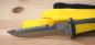 Preview: Outdoor Tauchermesser 3Cr13 Stahl Wellenschliff Gurtschneider Beinmesser Arm