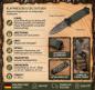 Preview: Snake Outdoor Messer schwer Klappmesser Glasbrecher Einhandmesser Gürtelclip EDC