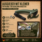Preview: Ausgießer Benzinkanister Stahl Metall Auslaufrohr Diesel 20L Kanister grün BW