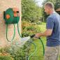 Preview: Automatischer Gartenschlauchaufroller Wand Schlauchbox Schlauchtrommel 2 Längen