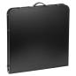 Preview: Campingtisch faltbar ALU 120 cm Set mit 4 Hocker Klapp- Gartentisch Koffertisch