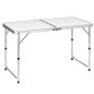 Preview: Campingtisch Aluminium Klapptisch höhenverstellbar Koffertisch Falttisch Outdoor