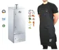 Preview: Peetz Kalträucherschrank Edelstahl Räucherofen Räucherschrank 140x50x50cm Profi