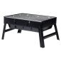 Preview: Holzkohlegrill Grill Klappgrill Koffergrill Campinggrill Tragbar BBQ 40cm Angeln