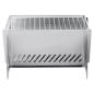 Preview: Edelstahl Holzkohlegrill Camping Klappgrill Faltgrill Mini Grill 21x16,5x12,5cm
