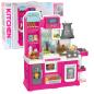 Preview: Lean Kinderküche Wasserkreislauf Rosa 64 Stück Dampf  Spielset Küche