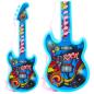 Preview: Lean E-Gitarre für Kinder Melodien Solmization Range Blau 29cm Instrument 