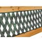 Preview: Gartenmöbel Gartenbank Holz Metall Parkbank Terasse Balkon robust 2.5 Sitzer NEU