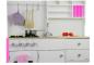 Preview: Lean Kinderküche aus Holz Spielküche Paula in Rosa und Weiß Spielset Küche