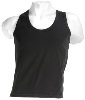 Preview: US Tank Top Schwarz 100% Baumwolle Herren Muskelshirt Army XS-3XL