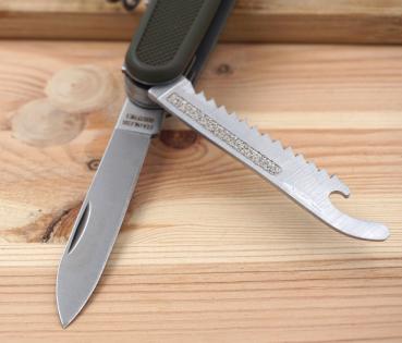 Preview: Bundeswehr Taschenmesser Mehrzweckmesser oliv mit Tasche BW Messer Zange