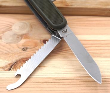 Bundeswehr Taschenmesser Mehrzweckmesser oliv mit Tasche BW Messer Zange