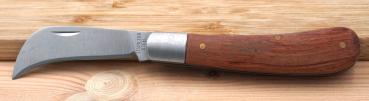 Preview: Pilzmesser Rosenholz Pilzsammlermesser Edelstahl Klappmesser Outdoor