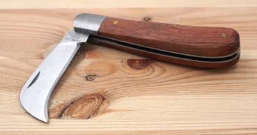 Pilzmesser Rosenholz Pilzsammlermesser Edelstahl Klappmesser Outdoor