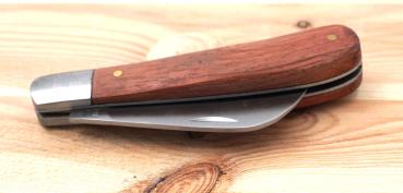 Pilzmesser Rosenholz Pilzsammlermesser Edelstahl Klappmesser Outdoor