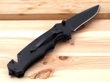 Preview: Tactical Einhandmesser Rettungsmesser Glasbrecher Gurtschneider Taschenmesser