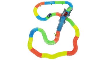 Amewi Magic Traxx Race Bahn 373-teilig, Transportbox Rennbahn Spielzeug