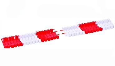 Preview: Amewi Magic Traxx Weihnachts Strecke 168-teilig mit LED-Fahrzeug Rennbahn Spielzeug