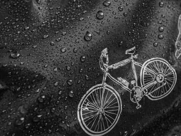 Fahrradabdeckung Wasserdicht 200x105cm Fahrrad Garagen Plane Roller Schutzhülle