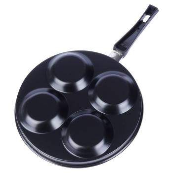 4 Mulden Pfanne Camping Wohnmobil Spiegeleier Pfannkuchen Bratpfanne Burger