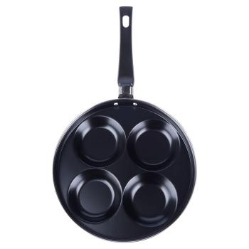 4 Mulden Pfanne Camping Wohnmobil Spiegeleier Pfannkuchen Bratpfanne Burger
