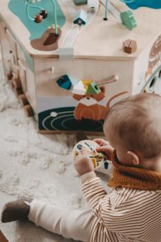 Preview: Small Foot Motorikwürfel XXL Haustiere Kinder Spielzeug