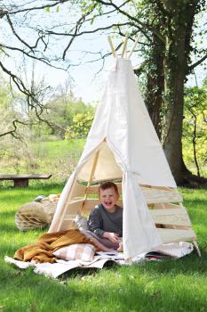Preview: Small Foot Outdoor Zelt Tipi Kinder Spielzeug