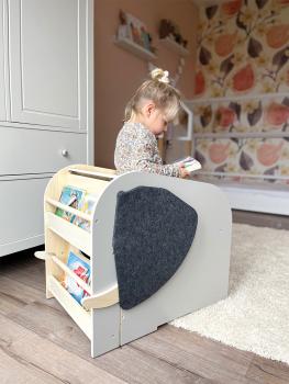 Preview: Small Foot Spielzeugbox mit Sitz und Rollen Elefant "Wildlife" Kinder Spielzeug