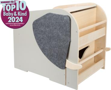 Small Foot Spielzeugbox mit Sitz und Rollen Elefant "Wildlife" Kinder Spielzeug