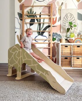 Preview: Small Foot Indoor Rutsche Giraffe "Wildlife" Kinder Spielzeug