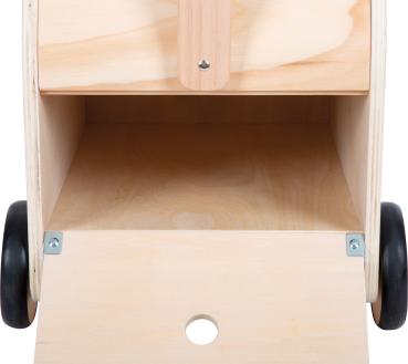 Small Foot Spielzeugkiste mit Rollen Zebra "Wildlife" Kinder Spielzeug