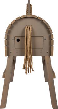 Preview: Small Foot Holzpferd grau Kinder Spielzeug