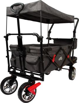 Preview: Small Foot Bollerwagen mit Dach Kinder Spielzeug