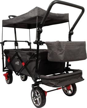 Preview: Small Foot Bollerwagen mit Dach Kinder Spielzeug