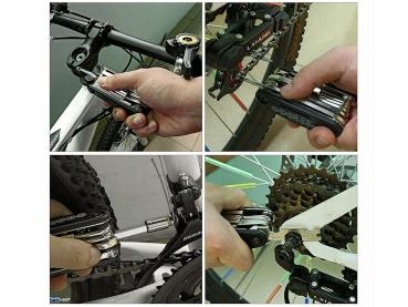 Fahrrad Werkzeug 16in1 Multitool Inbusschlüssel Werkzeugset Reparatur Unterwegs